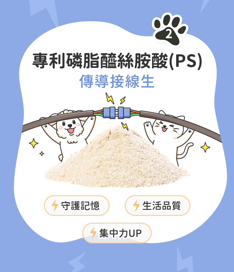 讓貓咪皮膚滋潤貢獻因子：專利魚膠原、小分子好吸收。