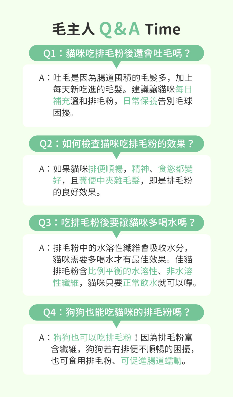 貓咪排毛情況怎樣算好?排毛粉如何吃更有效?