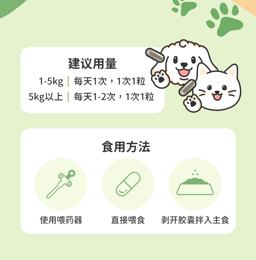 净呼吸怎么吃?猫、狗呼吸道保健品吃法，净呼吸胶囊喂食建议。每天一颗，守护毛孩的呼吸道。