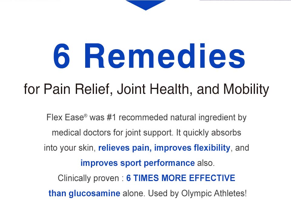 減少疼痛幫助修護關節磨損