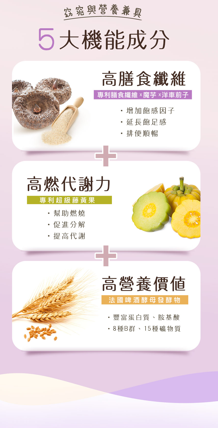 隨享粥含有窈窕機能成分。