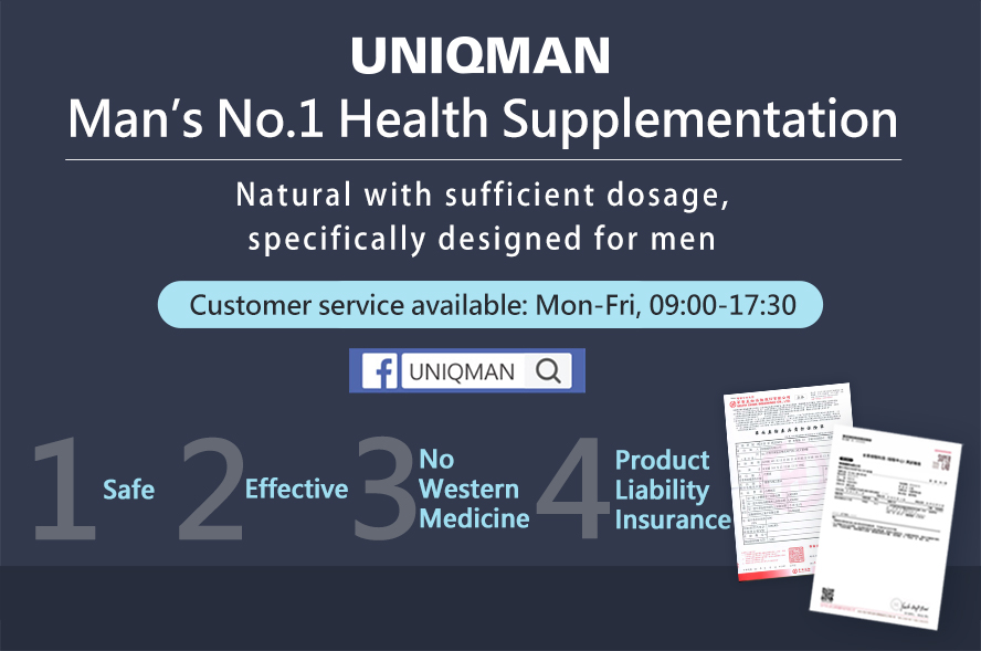 UNIQMAN is a health supplementation specifically designed for men, safe with efficient dosage, has passed several safety inspections