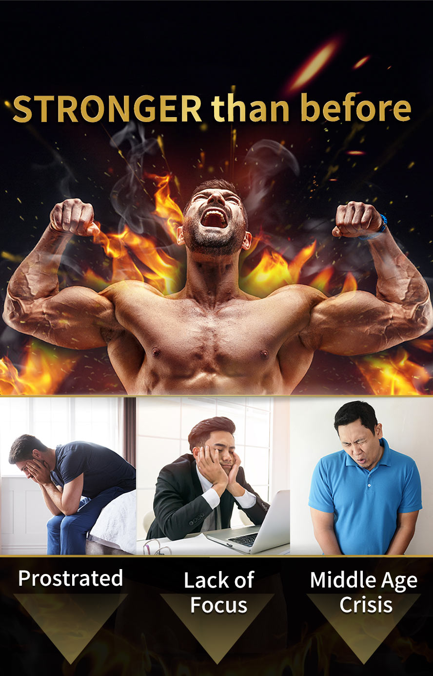 Recommended man supplement by doctors with strict inspected quality
