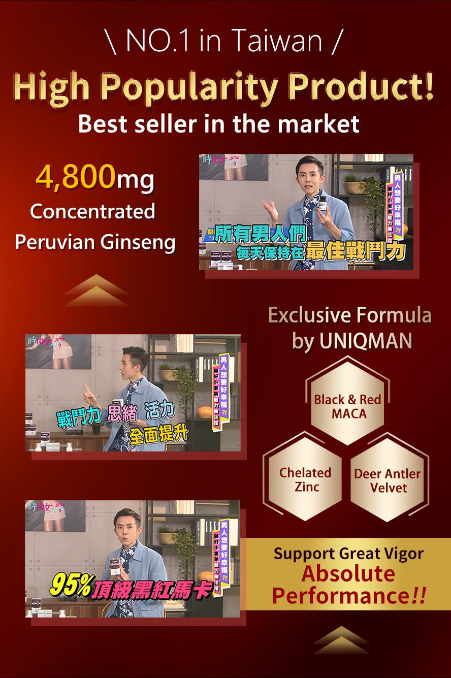 Best maca supplement seller in the market with 4,800mg concentrated Maca