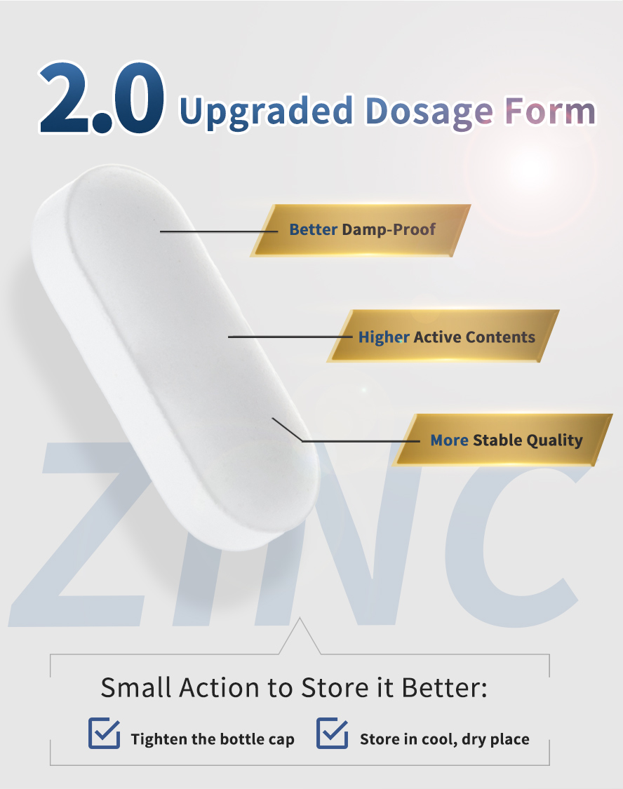 Upgraded UNIQMAN Chelated Zinc has better damp-proof, higher active contents and more stable quality.