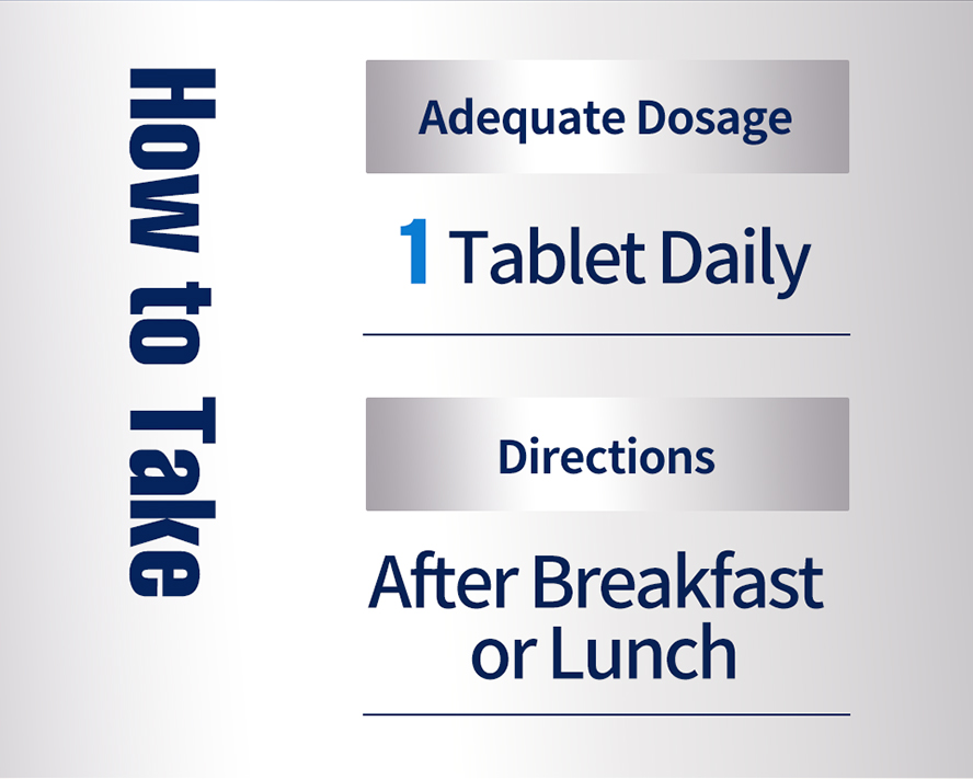 How to take zinc: Take one tablet daily after meals to fulfill your daily zinc requirement.