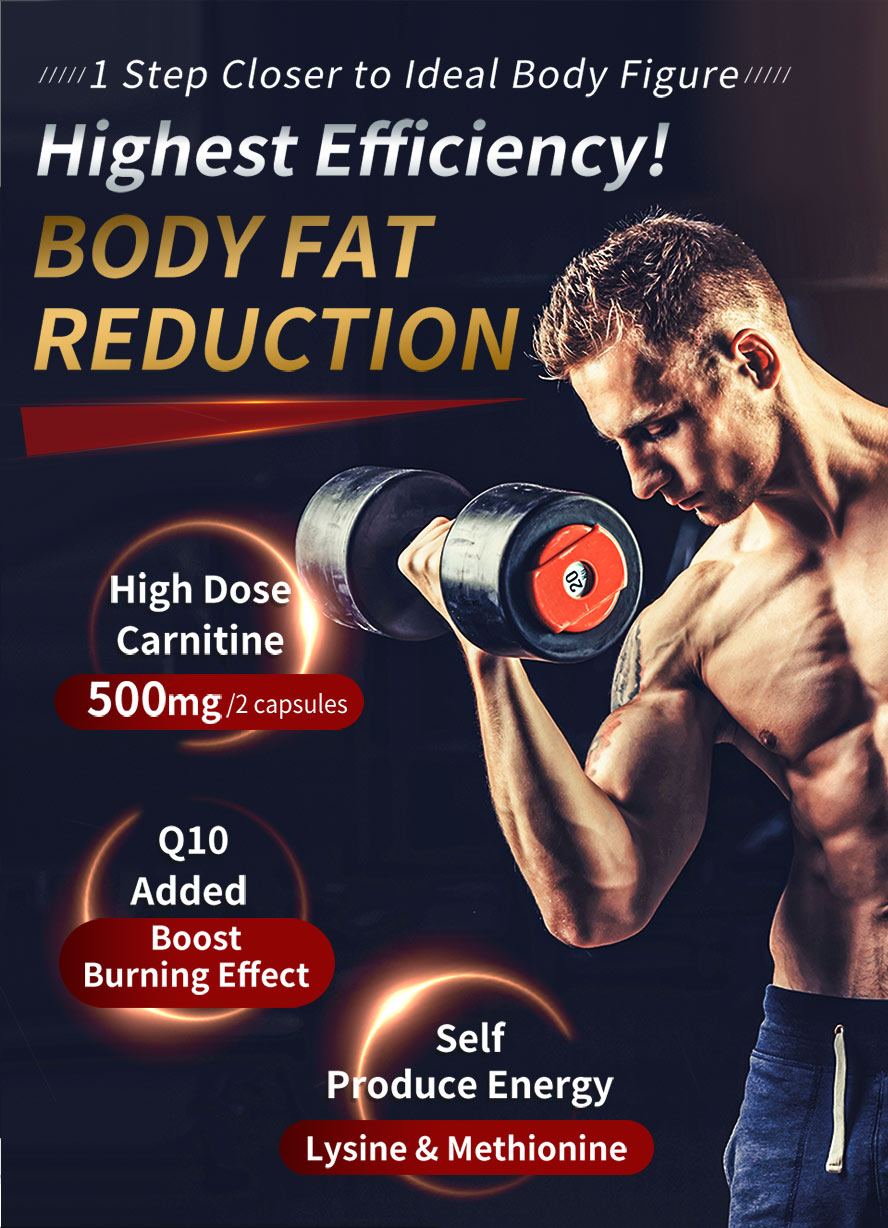 UNIQMAN L-carnitine makes it ideal for athletes and bodybuilders