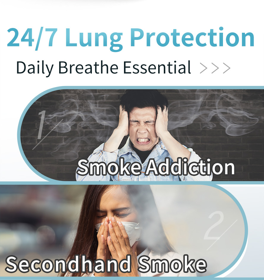 Daily lung protection essential to protects ling all day long