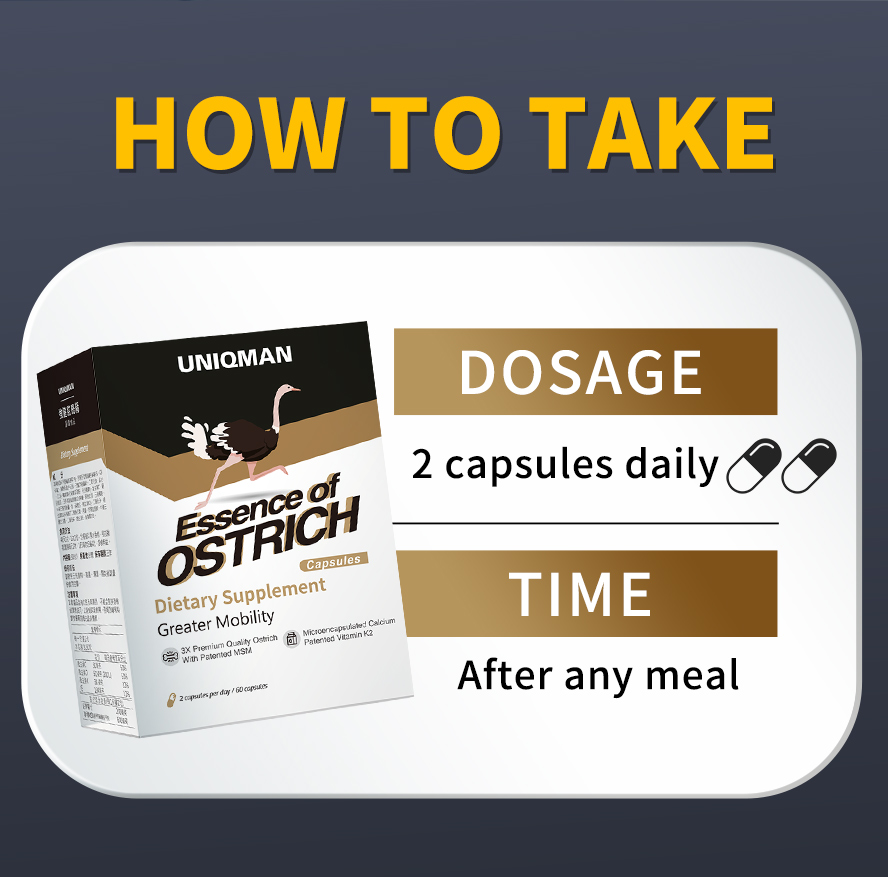 How to take UNIQMAN Essence of Ostrich.