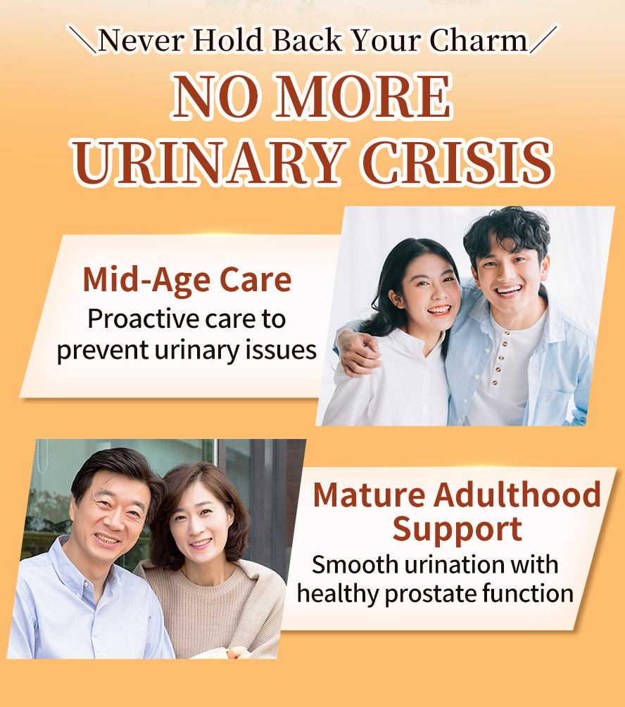 UNIQMAN Patented Flower Pollen with Maca is a proactive care for healthy prostate function.