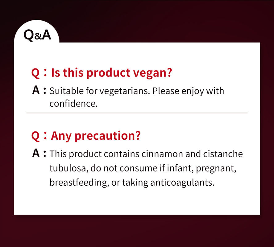 UNIQMAN 40X Black Maca Powder EX is vegan-friendly.