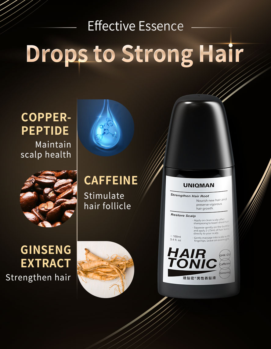 UNIQMAN Hair Tonic stimulate scalp for better hair growth