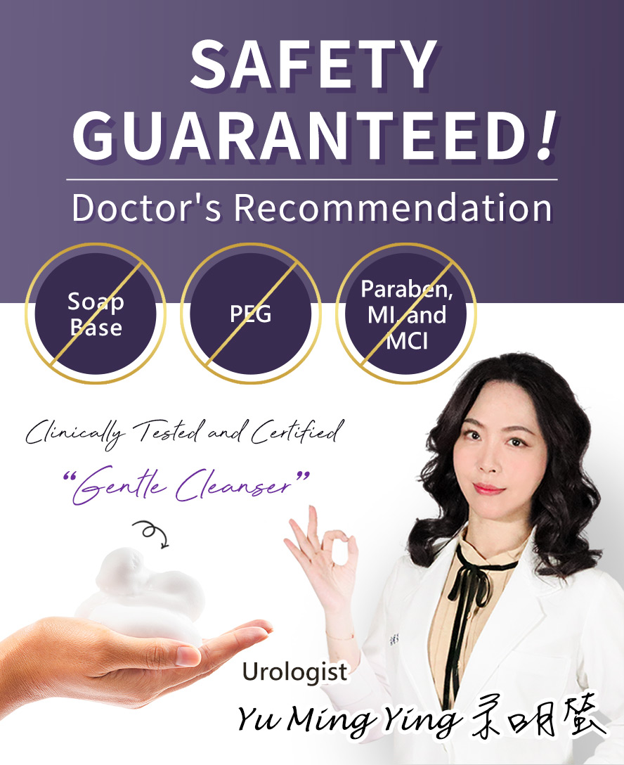 UNIQMAN Male Mousse apply to the intimate area, work into a soft lather, and rinse it off with water to carefully remove unwanted odour.