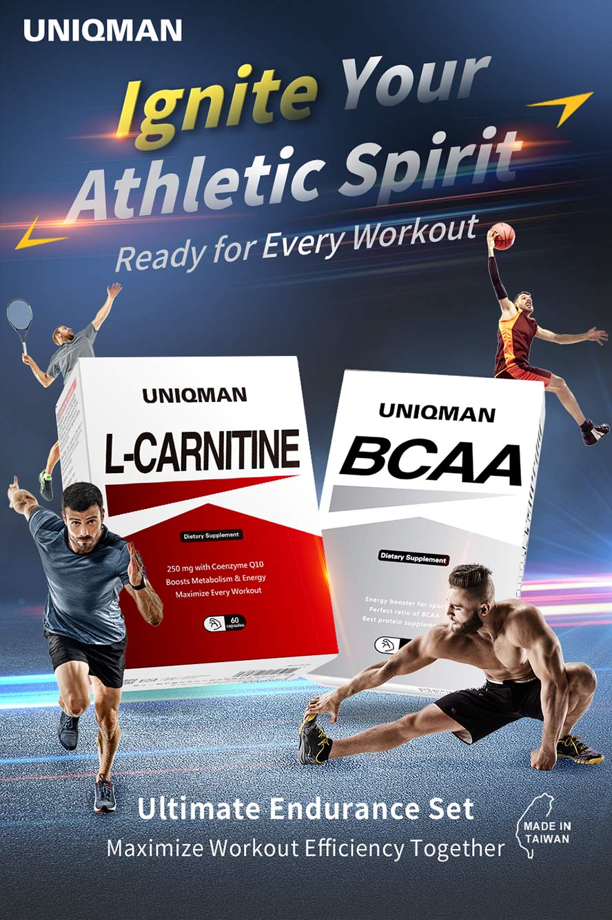 Maximizing Body Recomposition: L-Carnitine transports fat for fuel, while BCAA prevents muscle breakdown during intense training.