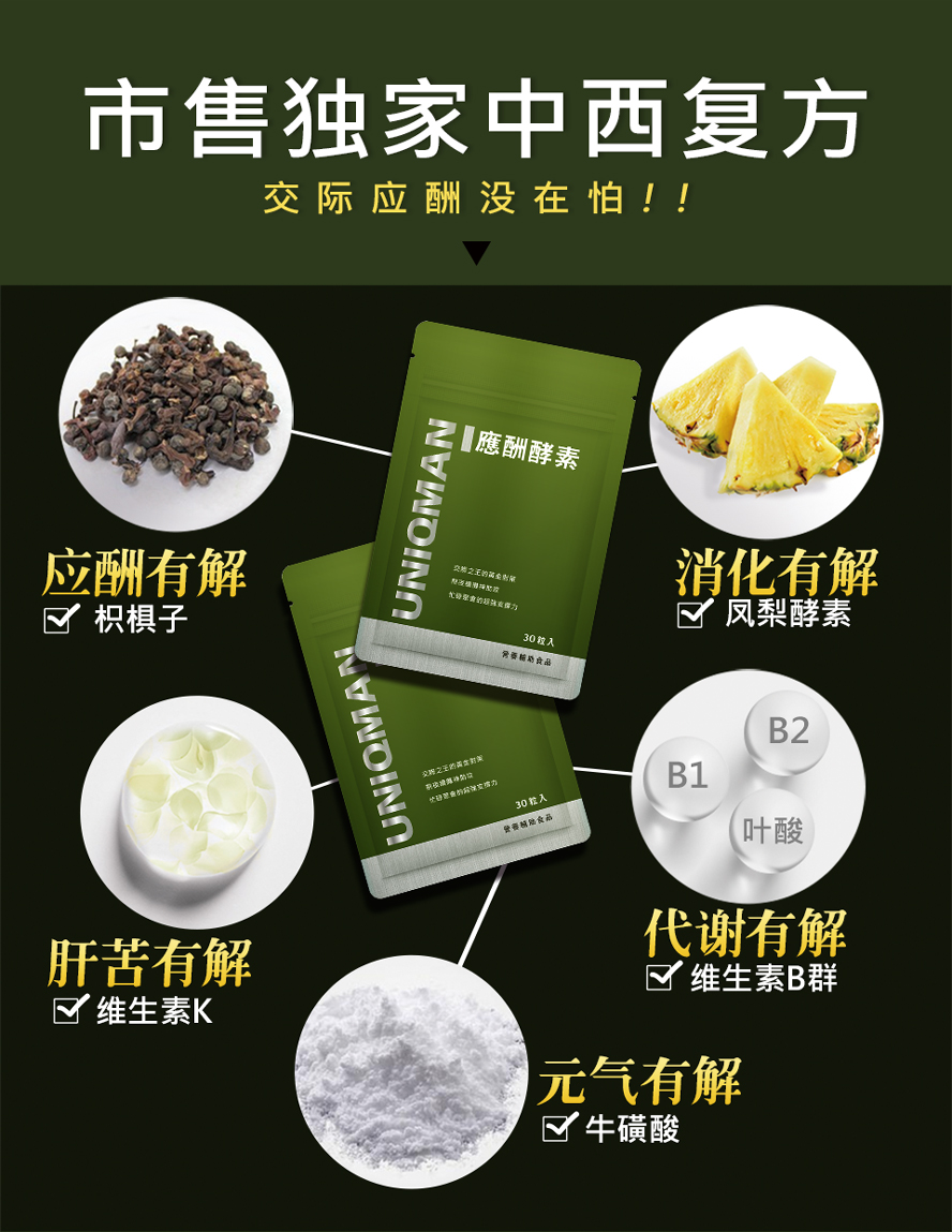 枳椇子+菠萝酵素+活他命K,能治醉酒与避免宿醉,并有活化肝脏且有助肝脏代谢毒素