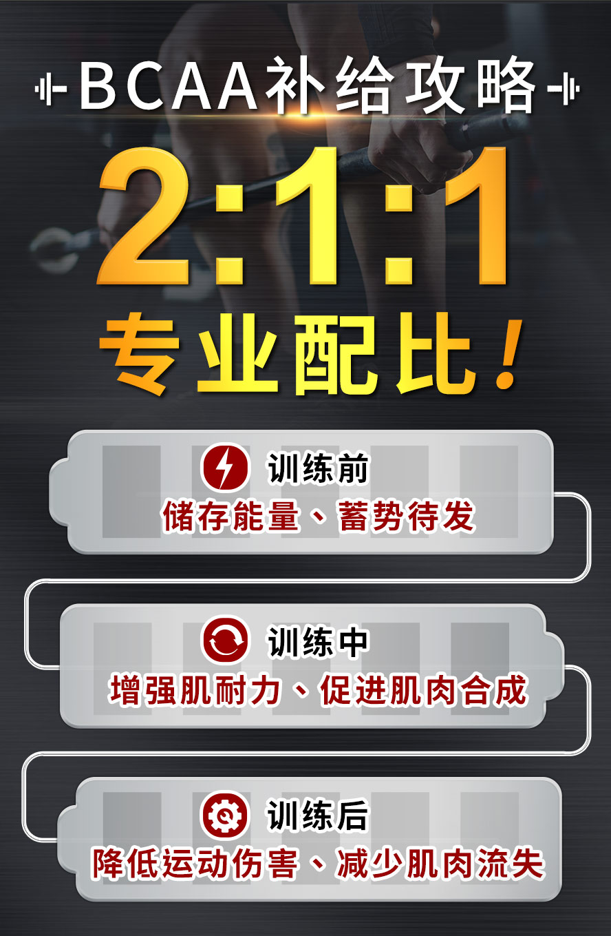 使用2:1:1比例，左旋形式最好被人体吸收