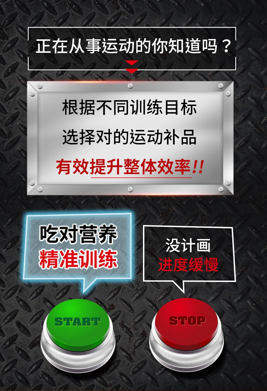 营养补充能提高运动效率