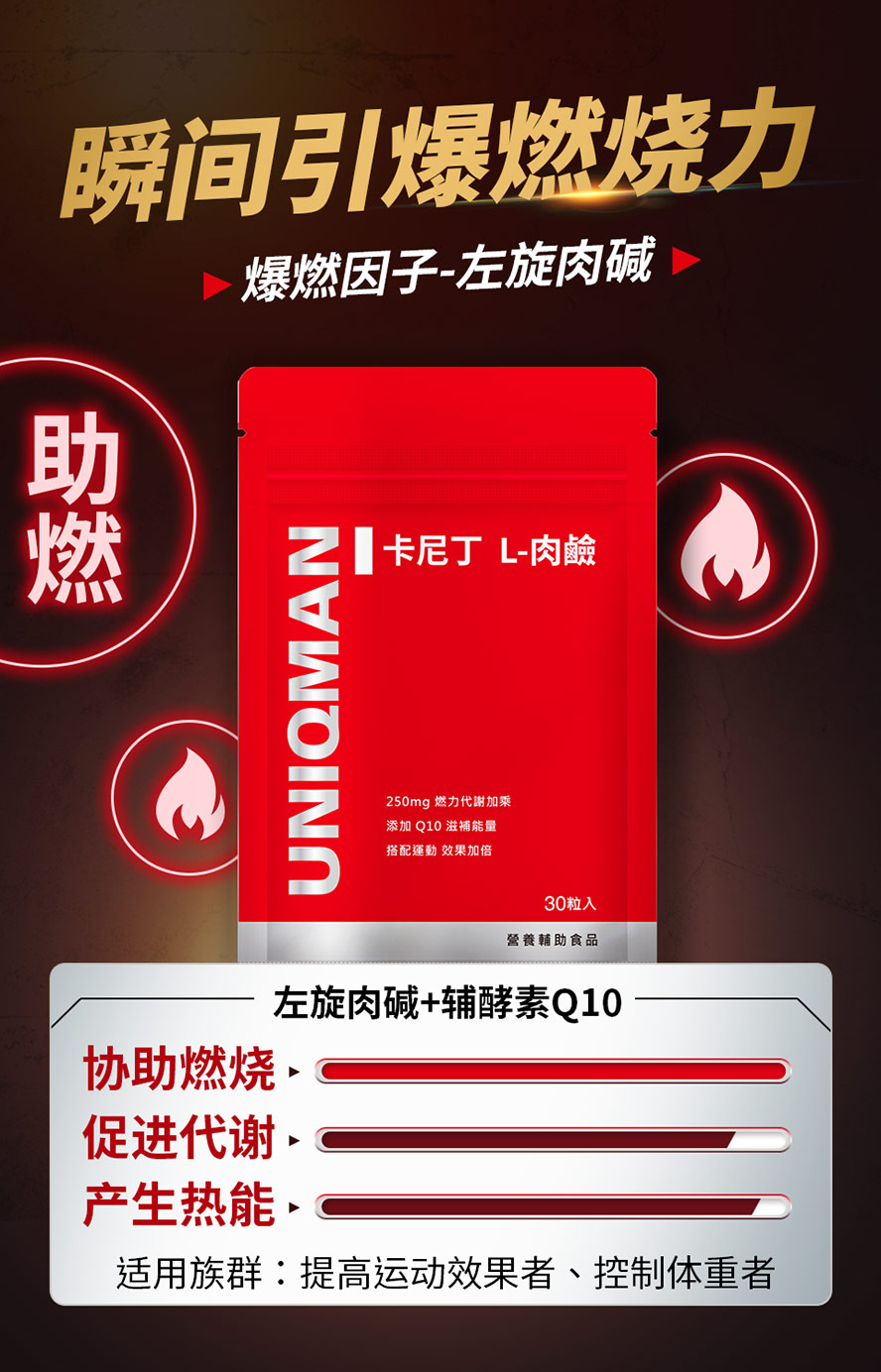 肉碱帮助协助燃烧代谢