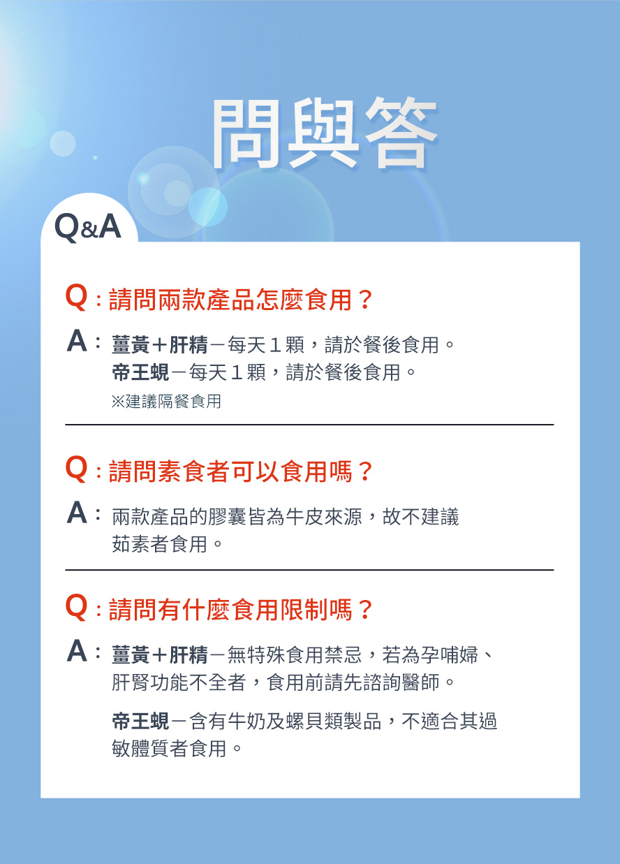 兩款皆採用牛皮膠囊，不建議茹素者食用。