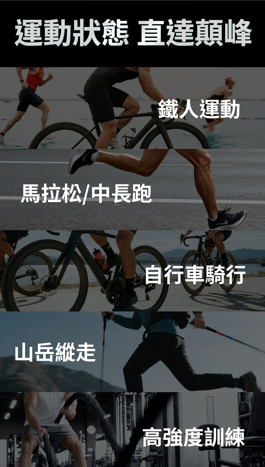 UNIQMAN運動果膠推薦給馬拉松、半馬、單車、鐵人三項、越野跑等耐力型運動選手,賽前賽中賽後都能吃