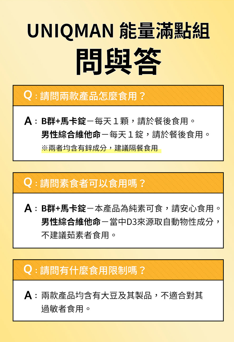 一天的精神來源就靠能量滿點組