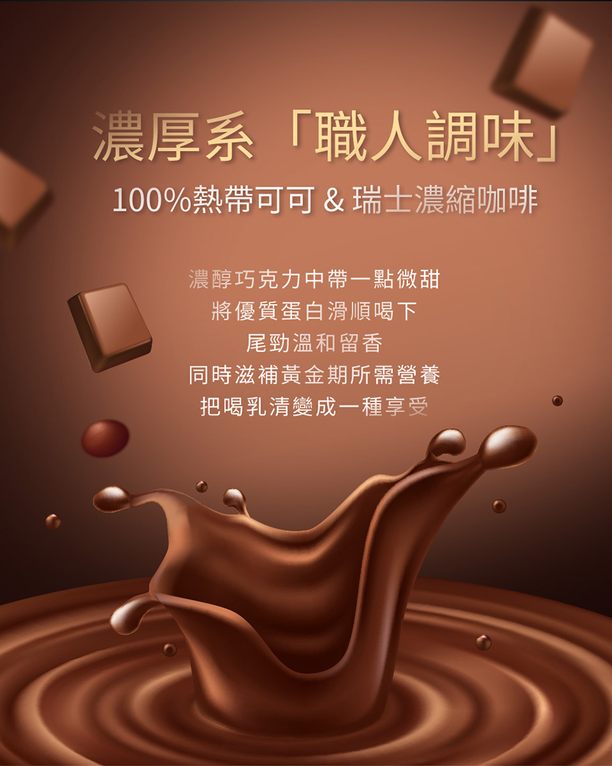 UNIQMAN乳清蛋白粉,每份含20g優質蛋白、高含量BCAA以及18種必需胺基酸